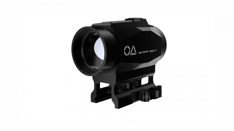 OA Sharp Sight, Effektives Rotpunktvisier mit 1fach-Vergrösserung, inkl. Montage