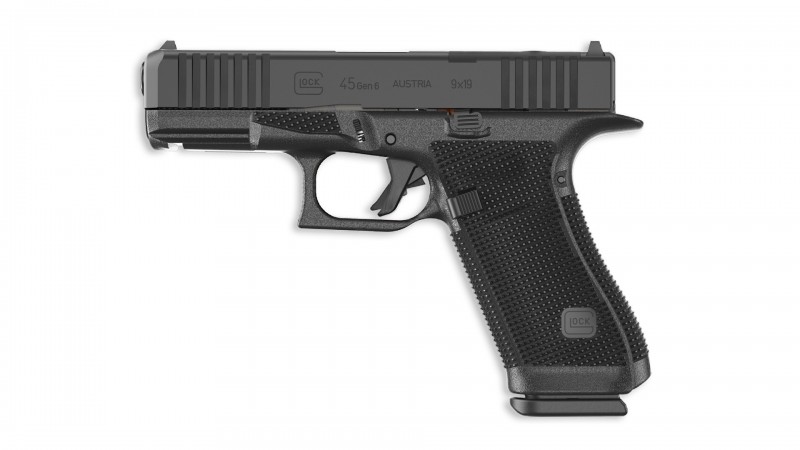 Glock G45 Gen6 Standard, 9mm Luger