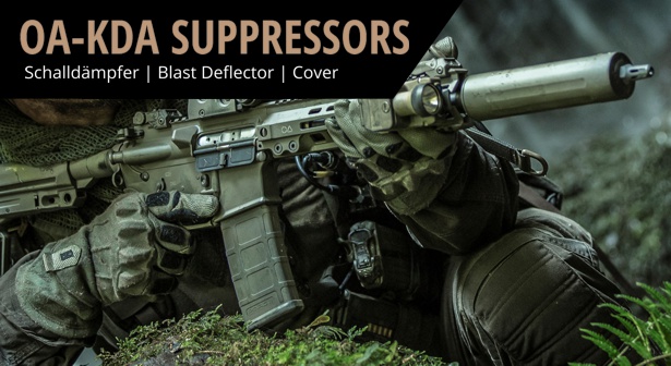 Schalldämpfer, Blast Deflector, Cover