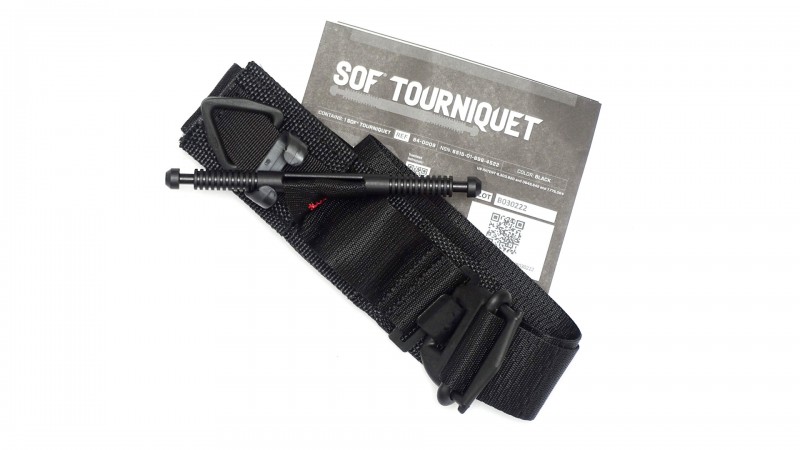 SOF® SOFTT-W Tactical Tourniquet, Schwarz (Aderpresse)