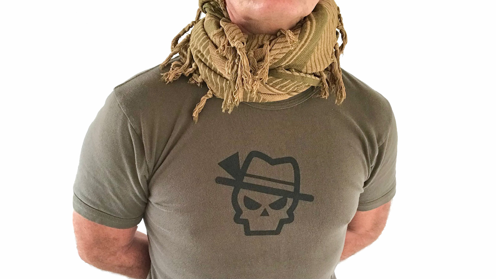 Shemagh Schal Baumwolle - Taktischer Wüstenschal 43x41 Zoll