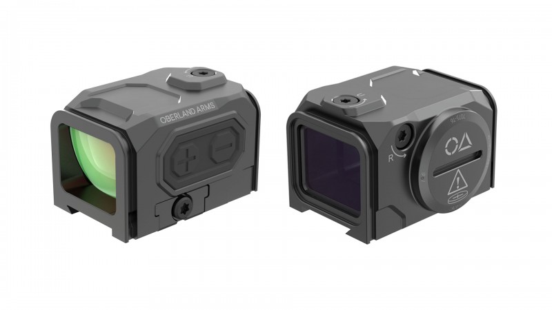 OA SHARP SIGHT II, effektives Rotpunktvisier für Lang- und Kurzwaffen mit wechselbarem Absehen
