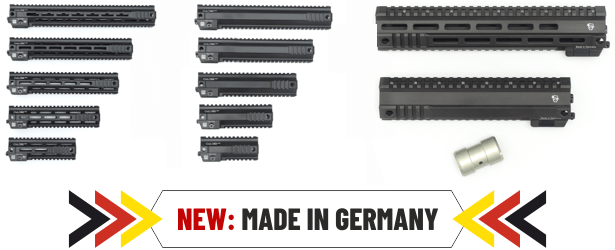 OA Vorderschaftssysteme - OA Modular Duty Rail und OA Modular Sporting Rail - Made in Germany