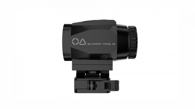 OA Sharp Mag 3 - Vergrößerungsvorsatz 3x, wasserdicht, inkl. Flip-to-side Montage Schnellverschluss