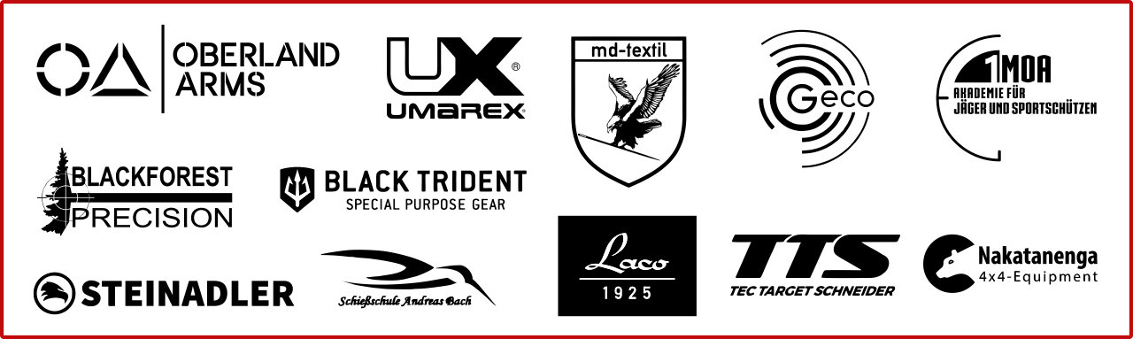 1. OA CONVENTION - Aussteller aus den Bereichen Schießsport, Jagd, Lifestyle und 4x4 Offroad