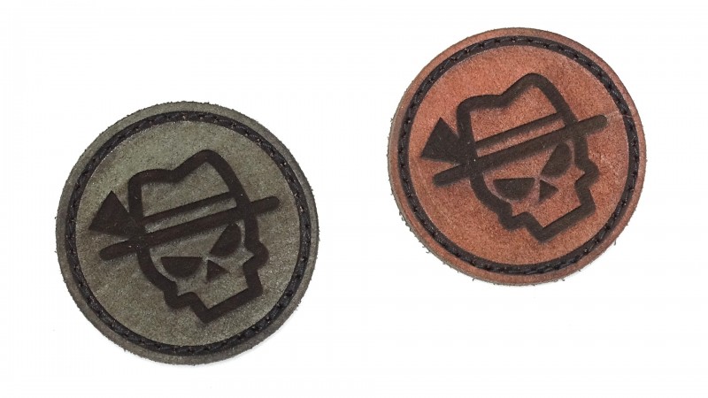 OA Tactical Sepp Patch aus Büffelleder, 2 Farben